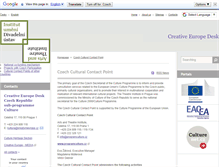 Tablet Screenshot of programculture.cz
